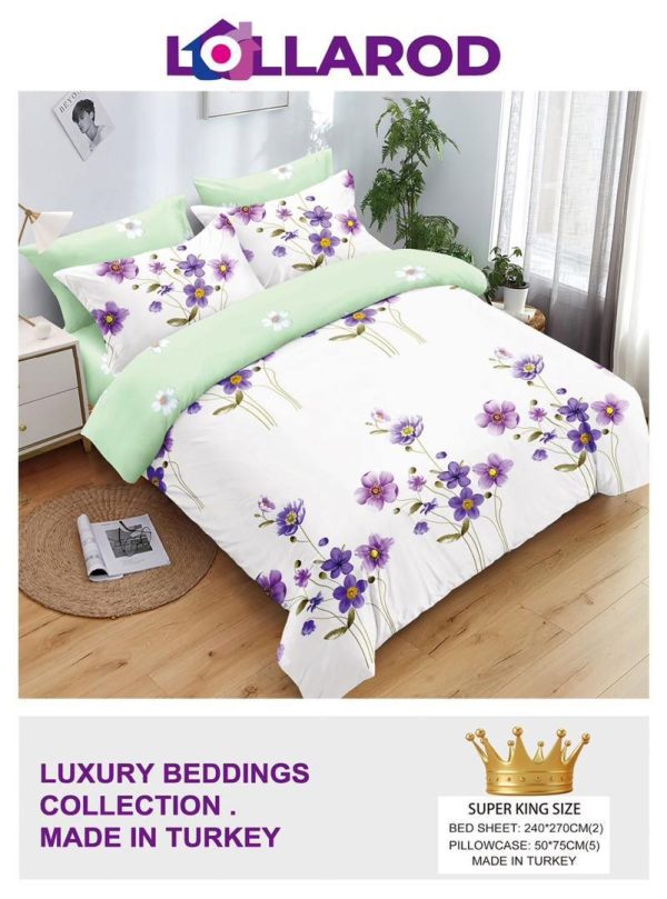2 Kingsize Bedsheet 3 (4 Pillow Cases)