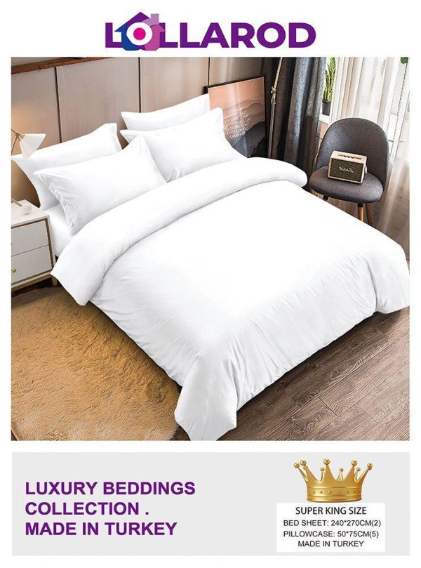 2 Kingsize Bedsheet 10 (4 Pillow Cases)